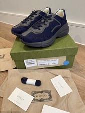 Gucci Men’s Rhyton Trainers Sneakers New Size Uk 6.5 Eu 40.5 