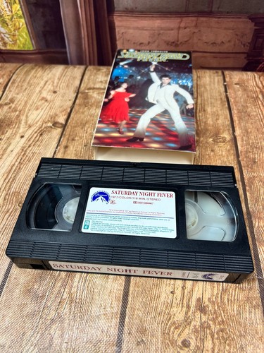 Saturday Night Fever VHS 1977 John Travolta Vintage - Picture 2 of 5