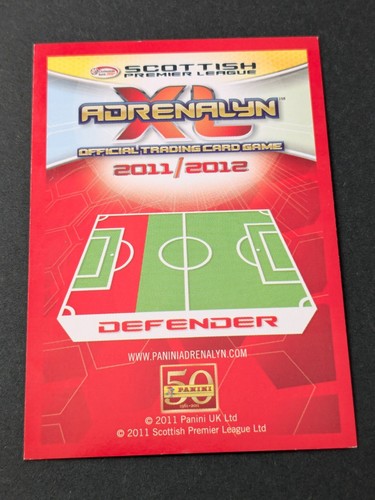 2011-12 Adam Matthews Celtic Panini Adrenalyn XL SPL #028 - 第 5/5 張圖片