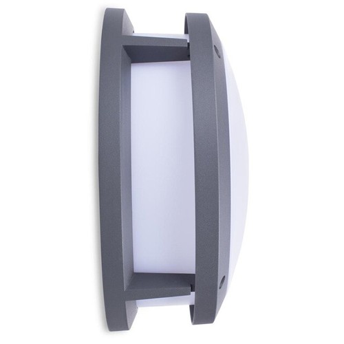 5W LED Wandleuchte mit Hausnummernschild Hausnummernleuchte Wandlampe Ø 26cm - Bild 3 von 3
