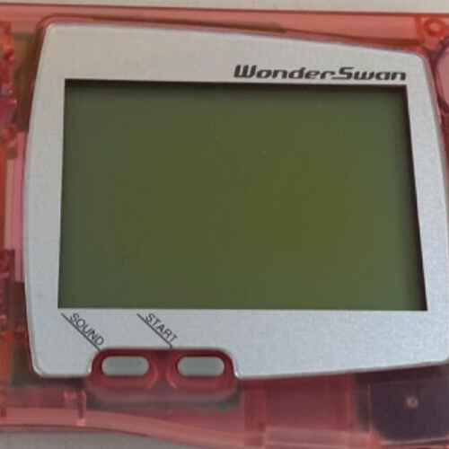 WS Wonder Swan Console - Pink - WonderSwan Japan Game Bandai Rare Tested Good - Picture 7 of 11