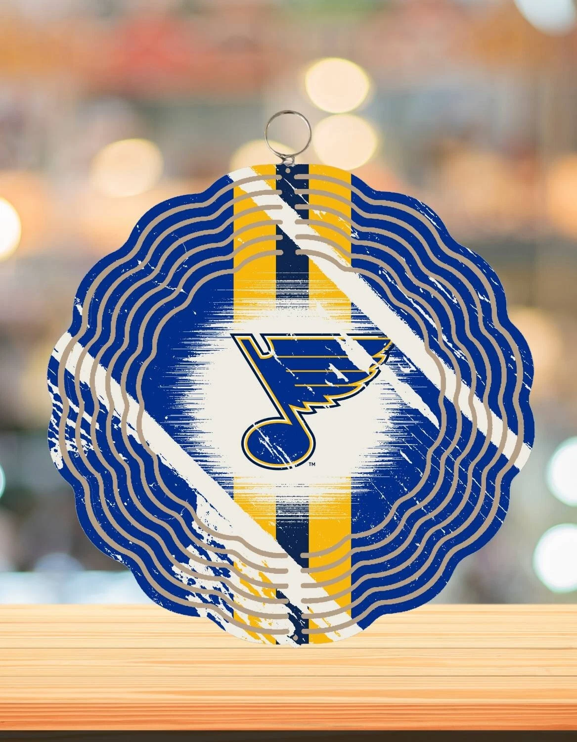 St Louis Blues Round Wind Spinner