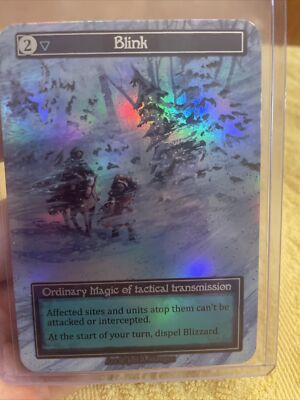 Blink α foil Sorcery TCG Blink α foil Sorcery TCG Correct Printing Foil Blink : r/SorceryTCG
