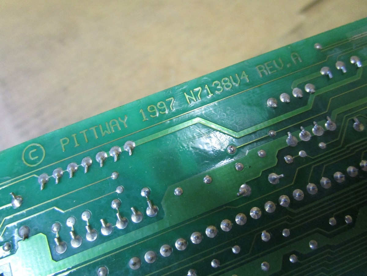 PITTWAY PCB CIRCUIT BOARD SA2OADT N7138V4 REV A | eBay