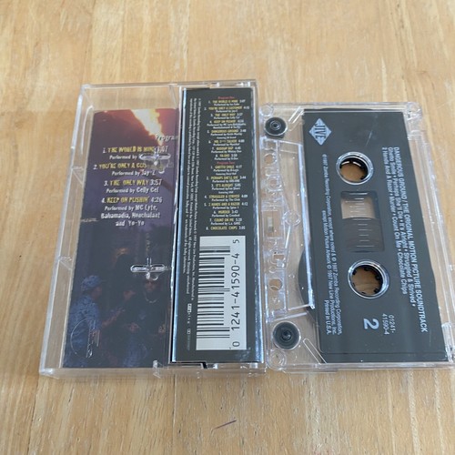 Dangerous Ground OST Cassette Tape Hip Hop Rap Ice Cube RARE USA Import - Picture 2 of 3