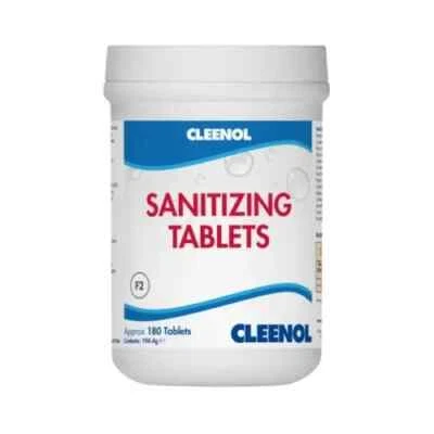 CLEENOL Sanitising Tablets - Tub of 180 - 062534/6