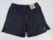 $80 Chubbies Men’s The Secret Agents 5.5” Ultimate Training Shorts-Black-Small-