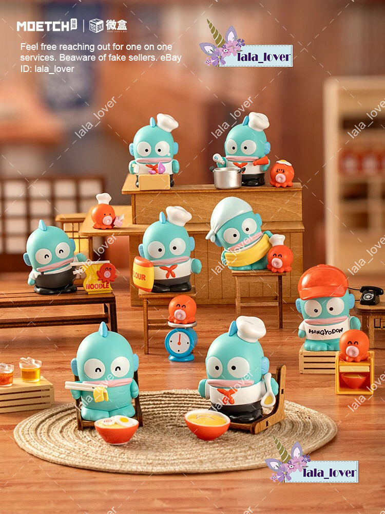 Moetch Sanrio Hangyodon Ramen Series Blind Box Confirmed Figure