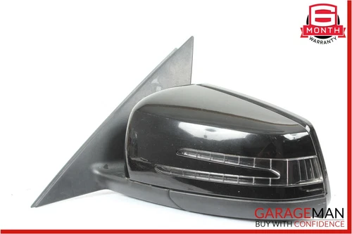 12-14 Mercedes W204 C250 C300 Front Left Side Mirror Door Rear View Glass Black