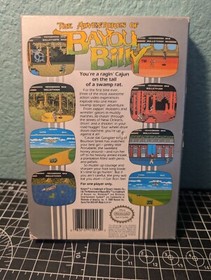 NES Adventures of Bayou Billy CIB Complete in Box w/Inserts (Nintendo NES, 1989)