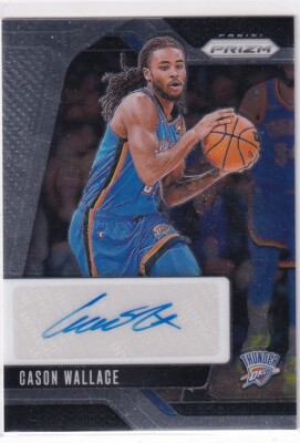Panini Prizm NBA 2024-25 No. SIG-CWT Cason Wallace Auto