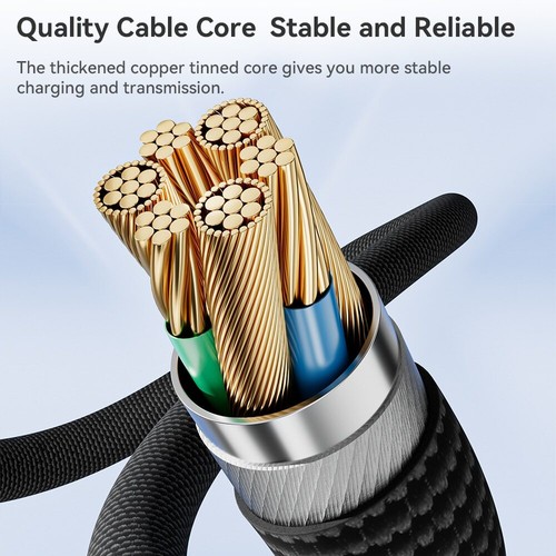 100W 5A USB C To USB C Cable Type C PD Fast Charger Cable For Macbook Samsung - Picture 5 of 14