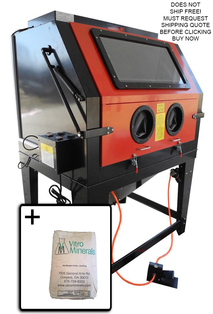 NEW Redline RE70 Abrasive Sand Blasting Blaster Blast Cabinet