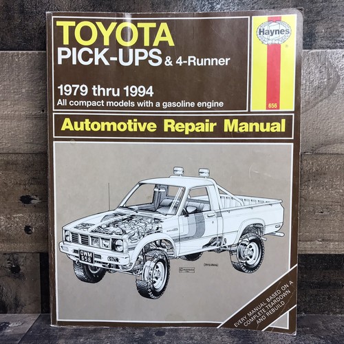Haynes 1979 - 1994 Toyota Pick-Ups and 4 Runner Repair & Shop Manual #656 - Picture 10 of 10