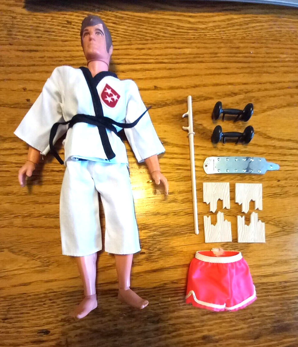 1971 Mattel BIG JIM Karate Chop figure and accessories eBay