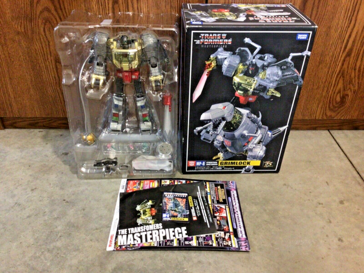 Transformers Masterpiece Grimlock MP-8 action figure 25th