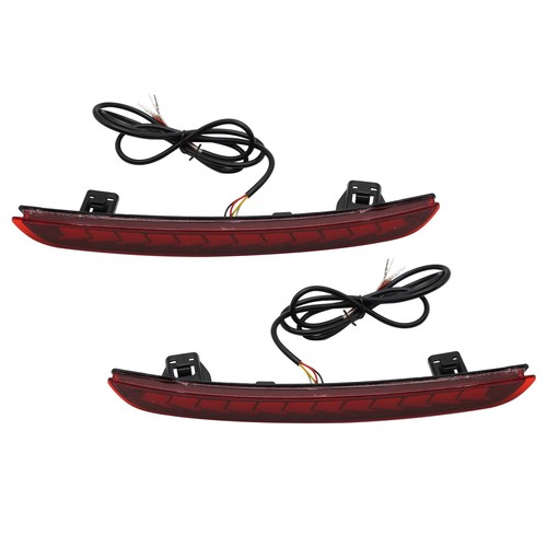 LED Rear Bumper Reflector Tail Lights For 2022-2025 Honda Civic Sequential Lamp - Picture 2 of 19