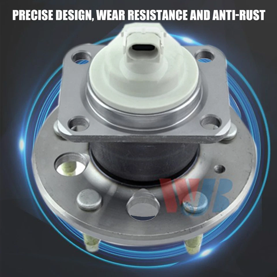 Pair Rear Wheel Bearing And Hub Assembly for Chevy Impala Pontiac Grand Prix - Imagem 4 de 4