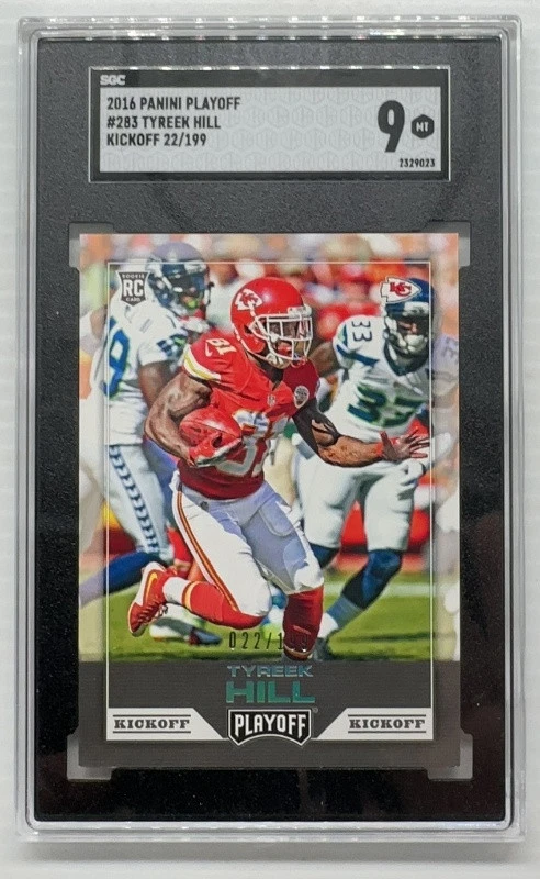Tyreek Hill Panini Playoff #283 Kickoff