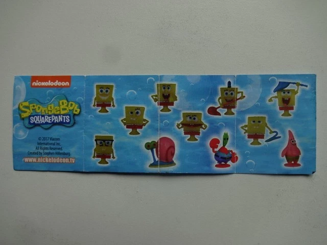 Film & Fersehfigur " SpongeBob Schwammkopf " 2017 BPZ - Bild 1 von 1