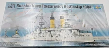 Trumpeter 1/350 Russian Tsesarevich Battleship 1904 05338 Open box, parts sealed