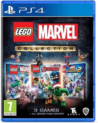 PS4 Spiel LEGO Marvel Collection mit  Marvel Avengers & Super Heroes 1+2 NEUWARE