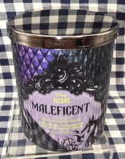 ALL NEW Maleficent DISNEY VILLAINS Single Wick Candle 8 oz Bath & Body Works