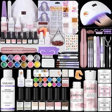 Essentials All-In-1 Acrylic Nail Kit with Drill: Nourishing Nail Kit for Beginne