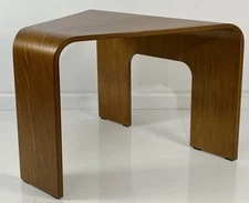 Ekornes Stressless "Teak" Wood Corner Table