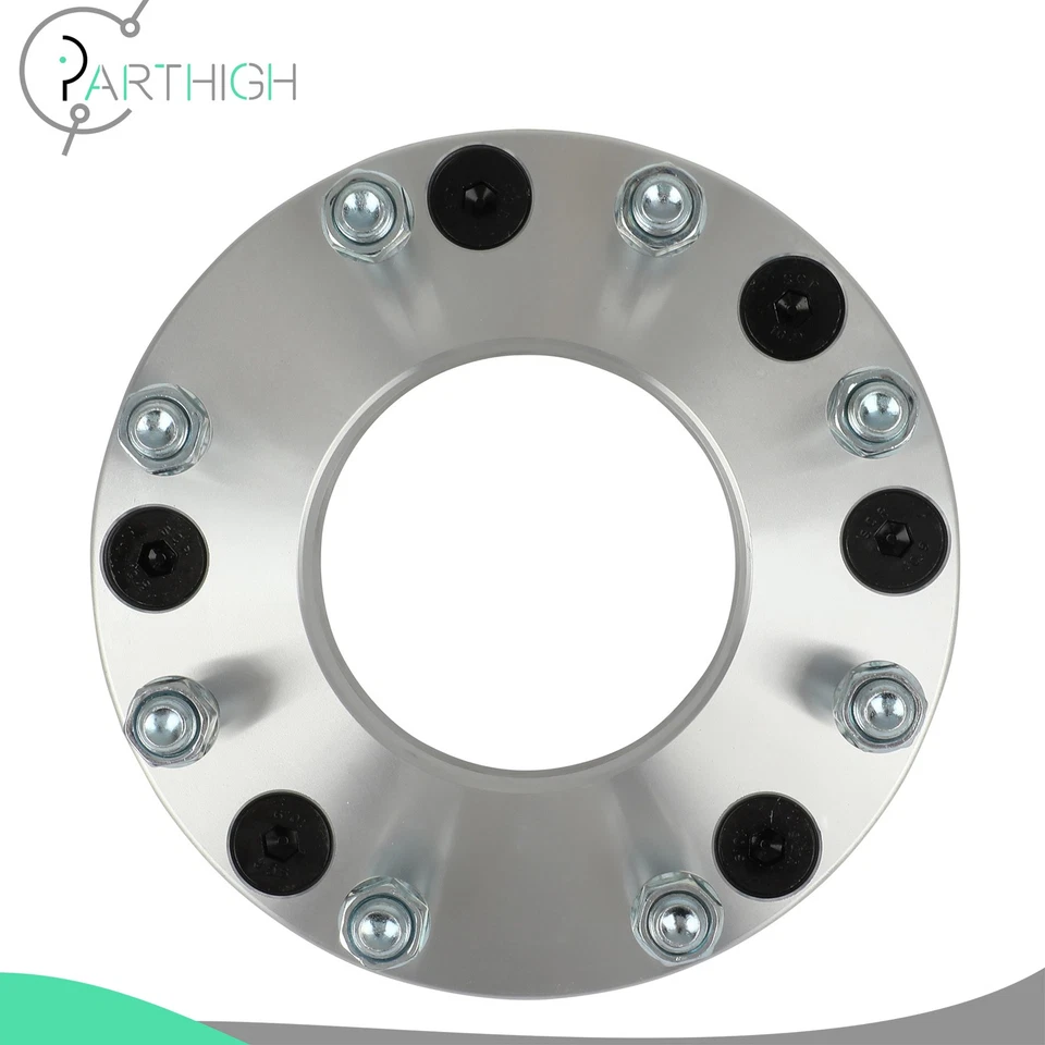 For Chevy 6x5.5 Convert to 8x170 Ford Wheels (4) 2" Thick Wheel Adapters 14x1.5 - Изображение 4 из 4