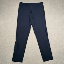 Lululemon Pants Mens 34x31 True Navy Commission Slim Warpstreme Golf Casual Tech