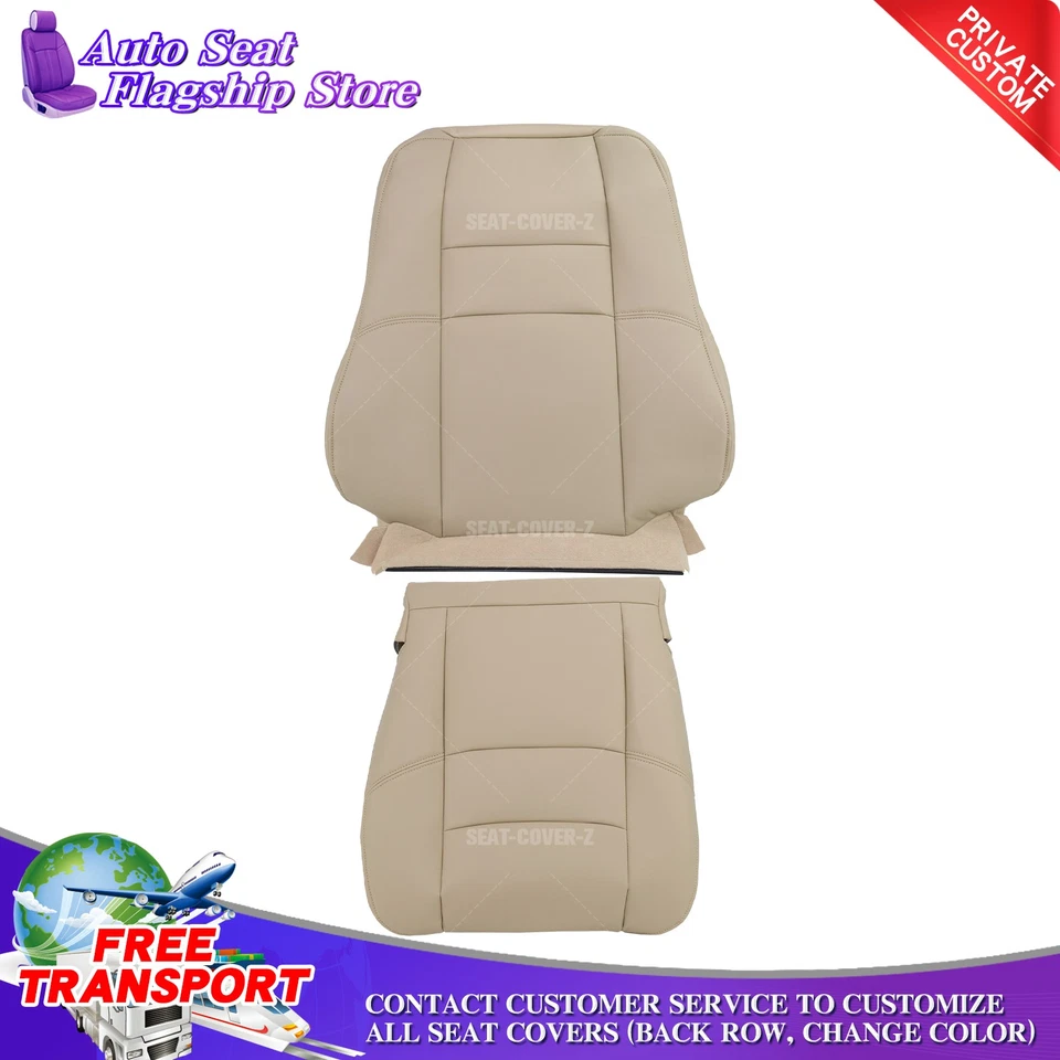 1997 1998 Volvo S70 V70 XC70 OEM Gray Front Side Replacement Seat Cover Beige Foto 4 de 4