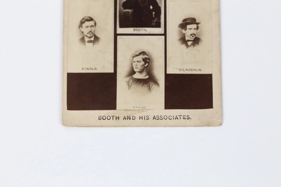 CDV de John Wilkes Booth y sus asociados - Imagen 3 de 4