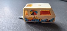 Vintage 1970s Majorette #201 Camping Trailer St. Tropez. Made in France. 1/64 !