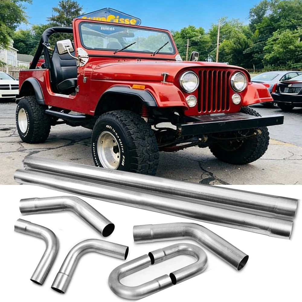 Exhaust Pipes & Tips for Jeep CJ7 for sale | eBay