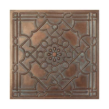 Glue up Ceiling tiles decor wall panels for HOTEL PL09 Weather copper 10pcs/lot