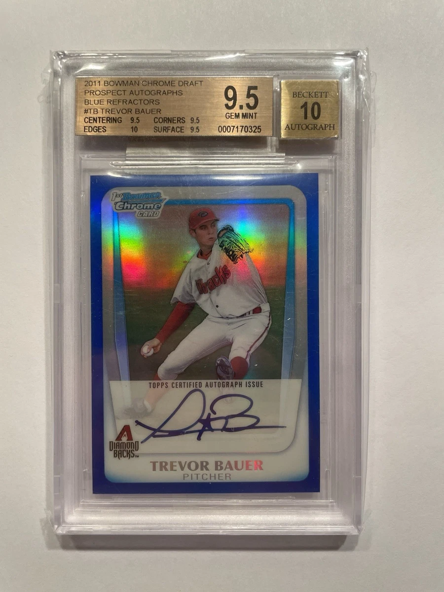 Trevor Bauer Baseball Serial Numbered Sports Trading Cards