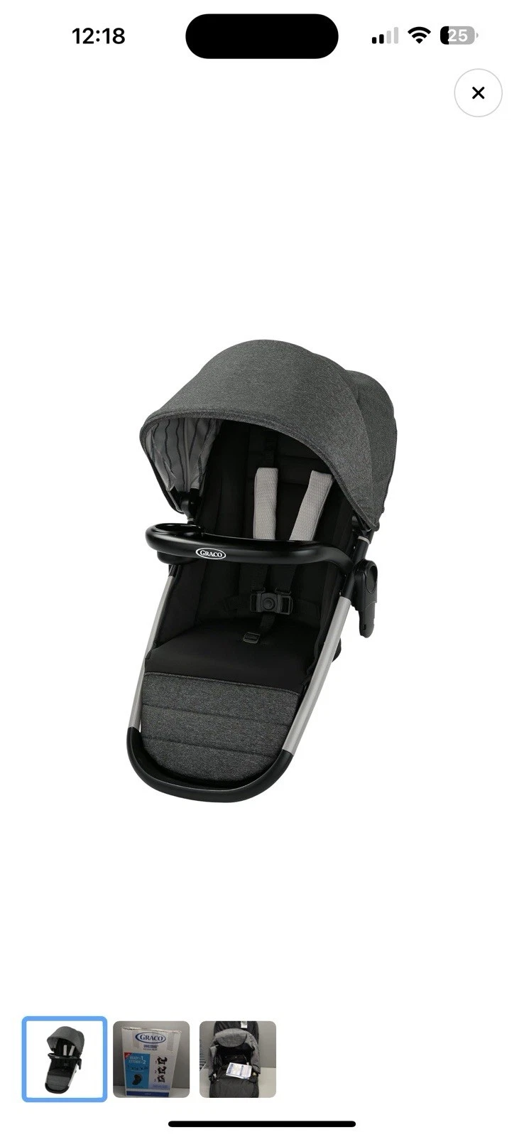 Graco UNO2DUO Stroller Second Seat
Opens in a new window or tab