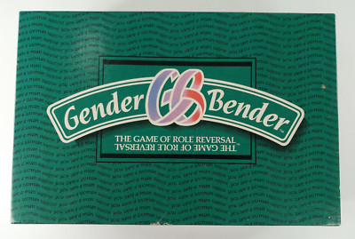 New Open Box Gender Bender The Game Of Role Reversal 1988 Loki Games