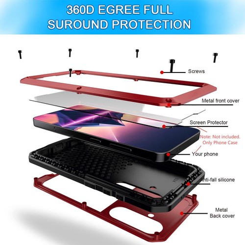 Case For Samsung S24 Ultra S23 S22 S21 S20 Plus Metal Gorilla Shockproof Cover - Picture 35 of 42
