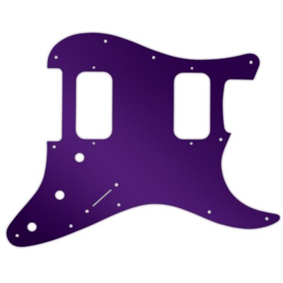 Pickguard Fender Big Apple & double FAT Stratocaster purple mirror