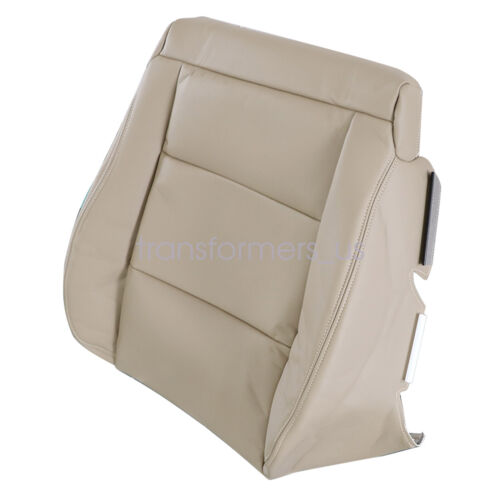 Fits 1998-2007 Toyota Land Cruiser Driver Bottom Leather Seat Cover Ivory Tan - Picture 6 of 15