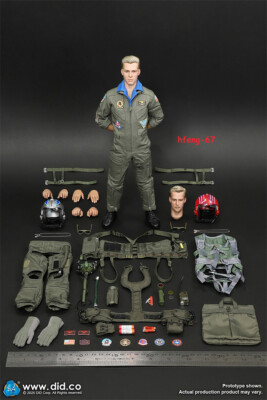 DID1/6 パイロット トムとニック MA80182 Tom & Nick - US Navy F-14 Pilot - DiD 1/6 Scale Figure