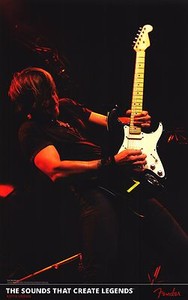 Keith Urban Fender Strat Stratocaster Ad Poster "THE SOUNDS THAT CREATE LEGENDS"