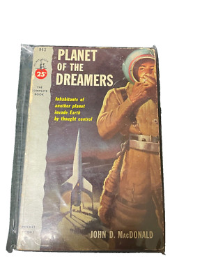 J D MacDonald - Planet of the Dreamers - Pocket 943 -1953- Sci-Fi - 1st PB Print