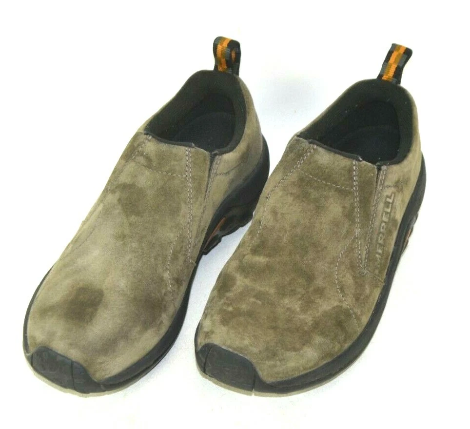 PUMA Mocassini da trekking Merrell Jungle Moc pelle scamosciata donna 7 M US J60788 fumo da pistola