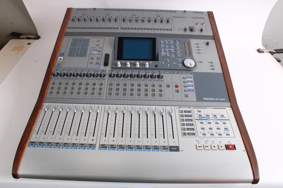 Tascam DM-3200 32-Channel Digital Mixing Console Mixer - AS IS - Image 2 of 4