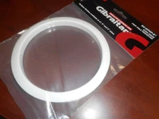 NEW - Gibraltar 5" Bass Drum Port Hole Protector, WHITE - #SC-GPHP-5W