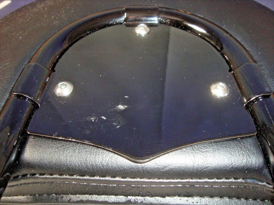 Бар Sissy с подушечкой Harley Softail Fat Boy Night Train Cobra круглый 14 дюймов 602-1250B HB - Изображение 3 из 4