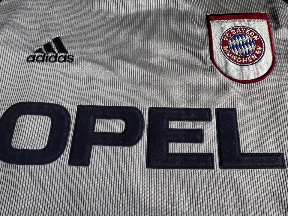 Trikot Shirt Jersey Bayern München 1999 Adidas Champions League Lizarazu Gr. XL - Bild 3 von 4